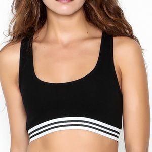 Honey Punch Athletic Stripe Sports Bra